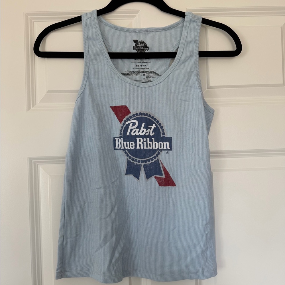 Target Light Blue Graphic Tank Top